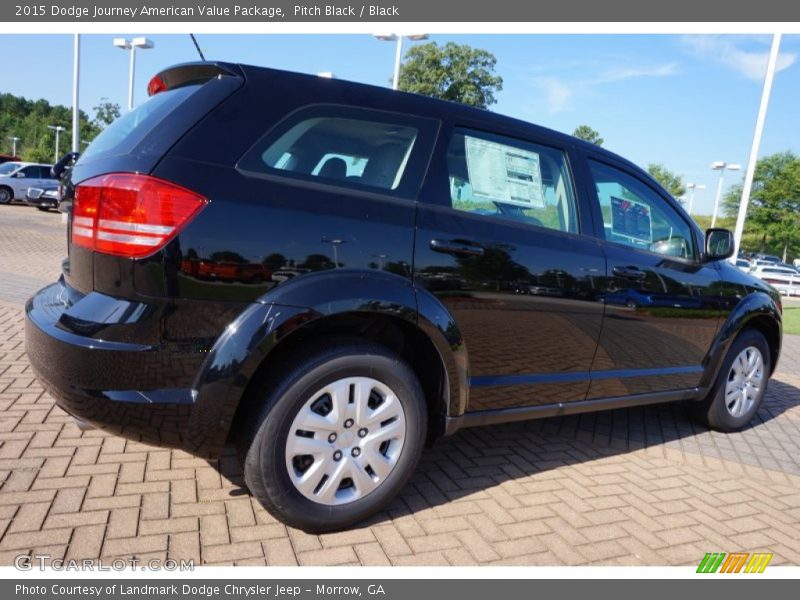 Pitch Black / Black 2015 Dodge Journey American Value Package