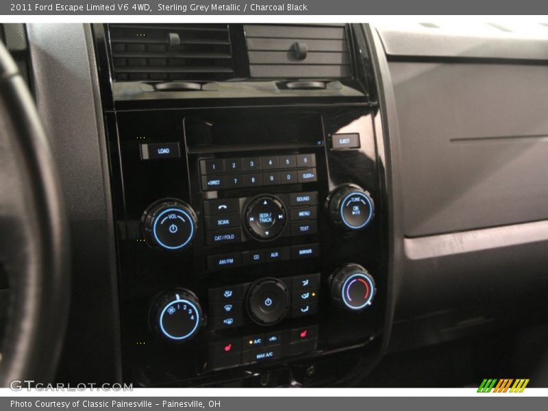 Sterling Grey Metallic / Charcoal Black 2011 Ford Escape Limited V6 4WD