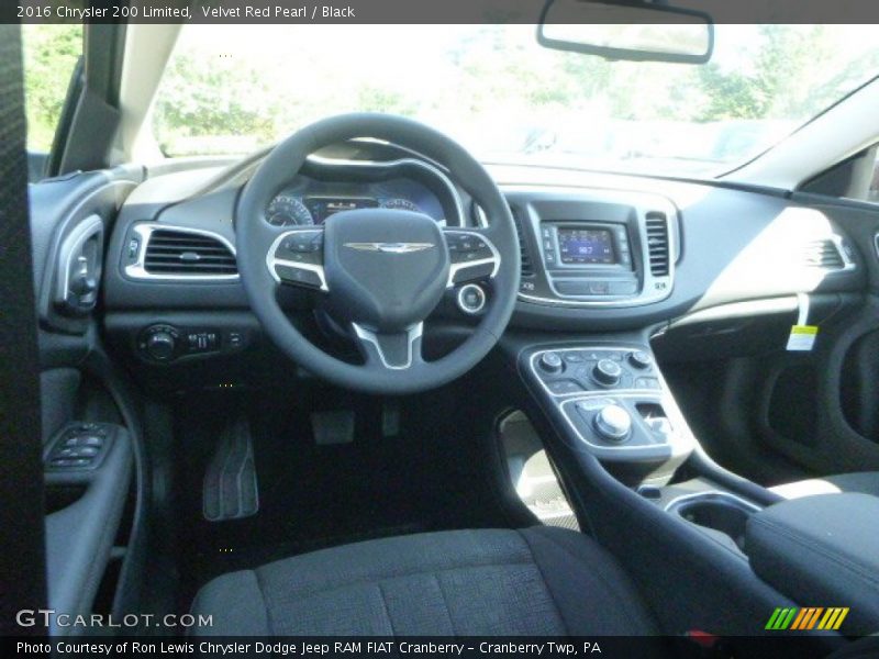 Velvet Red Pearl / Black 2016 Chrysler 200 Limited