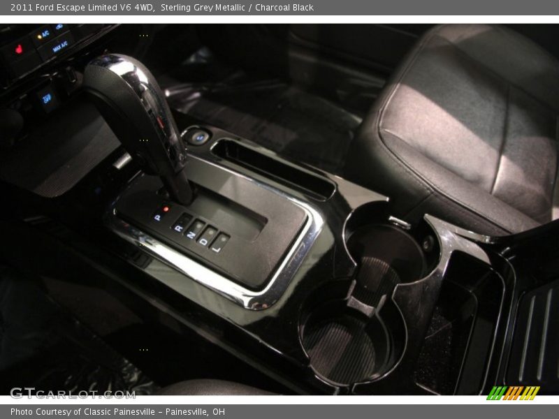 Sterling Grey Metallic / Charcoal Black 2011 Ford Escape Limited V6 4WD
