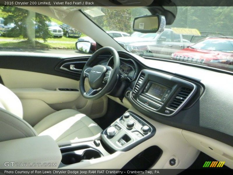 Velvet Red Pearl / Black 2016 Chrysler 200 Limited