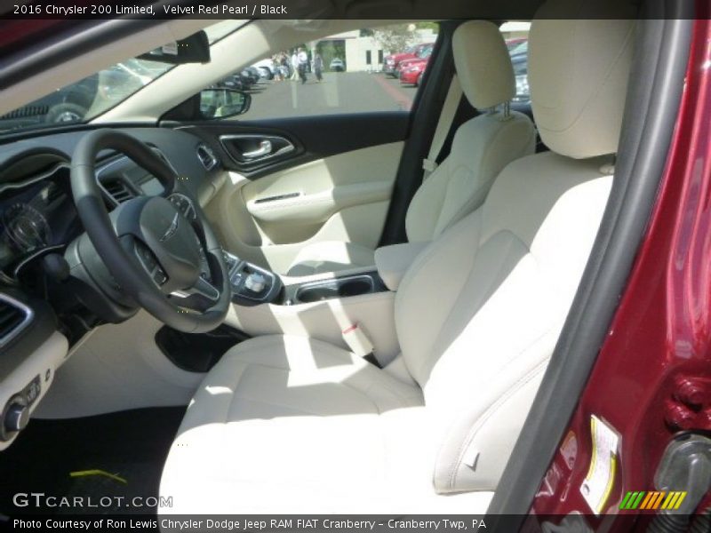 Velvet Red Pearl / Black 2016 Chrysler 200 Limited