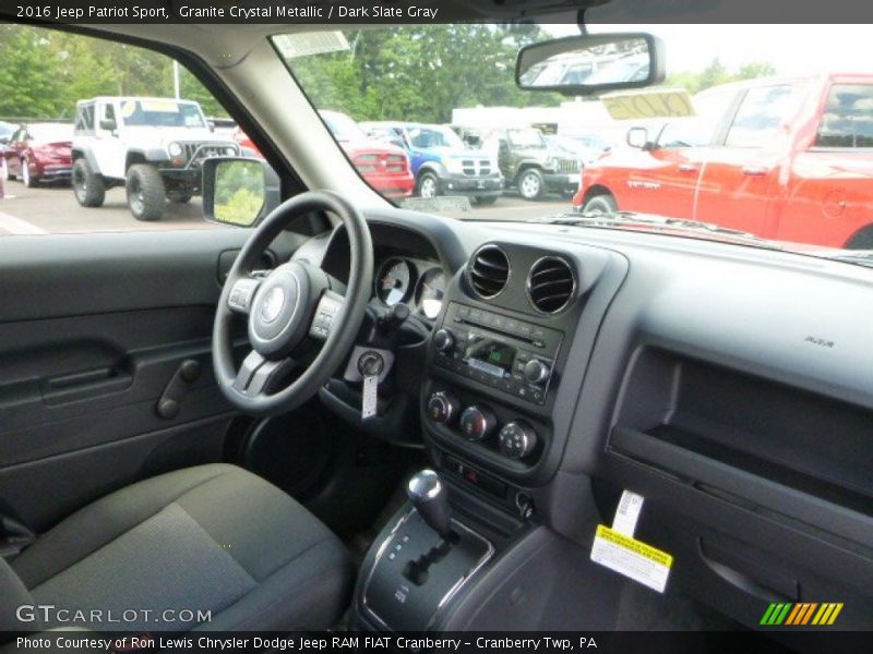 Granite Crystal Metallic / Dark Slate Gray 2016 Jeep Patriot Sport