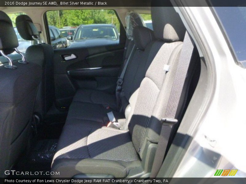 Billet Silver Metallic / Black 2016 Dodge Journey SE AWD