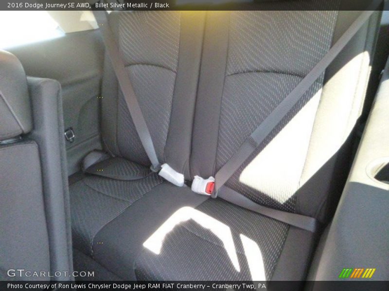 Billet Silver Metallic / Black 2016 Dodge Journey SE AWD