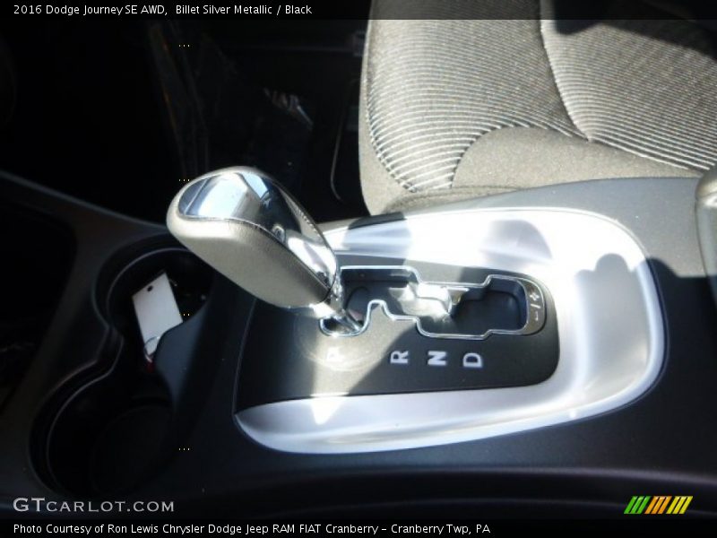 Billet Silver Metallic / Black 2016 Dodge Journey SE AWD