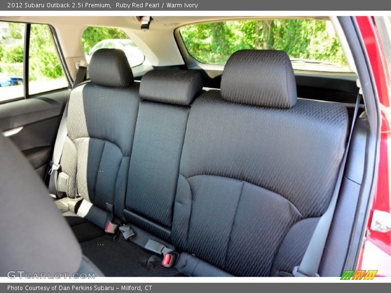 Ruby Red Pearl / Warm Ivory 2012 Subaru Outback 2.5i Premium