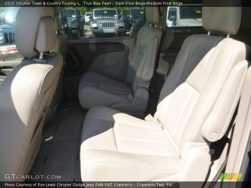 True Blue Pearl / Dark Frost Beige/Medium Frost Beige 2015 Chrysler Town & Country Touring-L