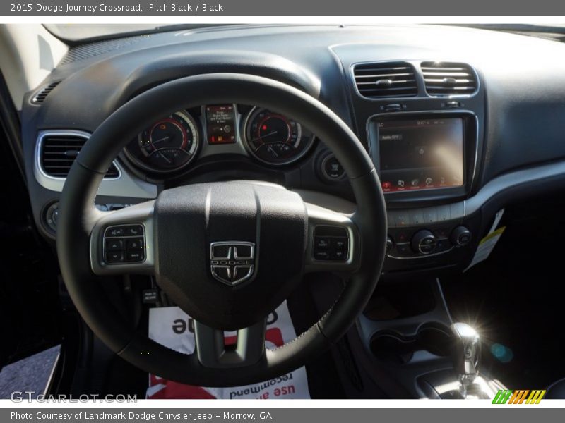 Pitch Black / Black 2015 Dodge Journey Crossroad