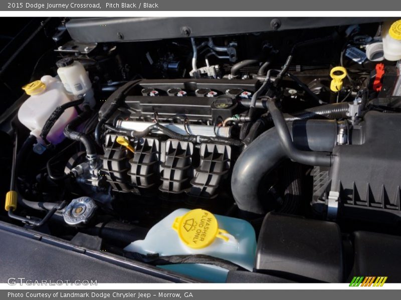 Pitch Black / Black 2015 Dodge Journey Crossroad