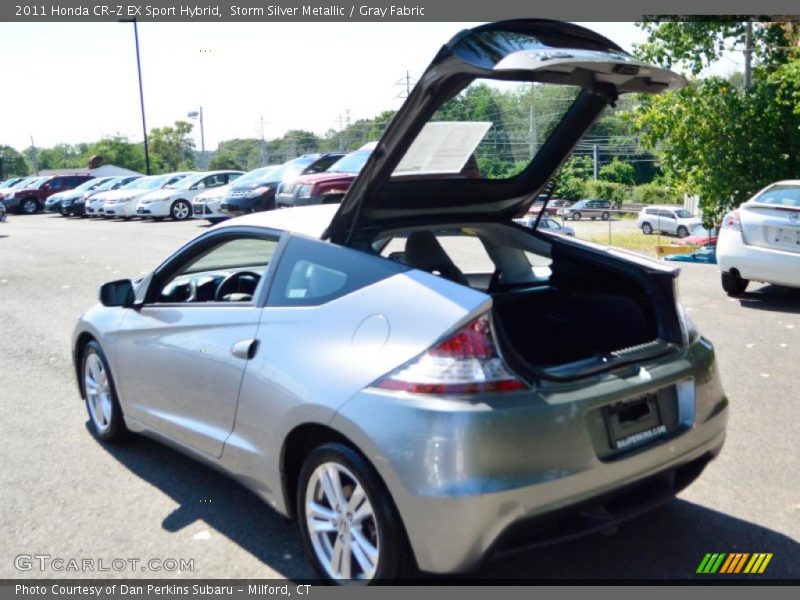Storm Silver Metallic / Gray Fabric 2011 Honda CR-Z EX Sport Hybrid