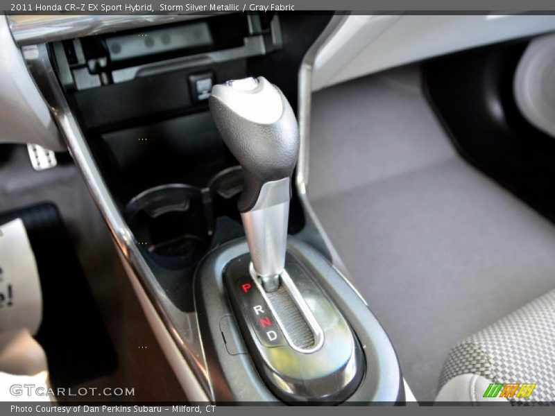 Storm Silver Metallic / Gray Fabric 2011 Honda CR-Z EX Sport Hybrid
