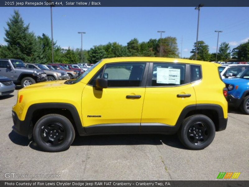  2015 Renegade Sport 4x4 Solar Yellow