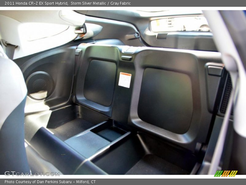 Storm Silver Metallic / Gray Fabric 2011 Honda CR-Z EX Sport Hybrid