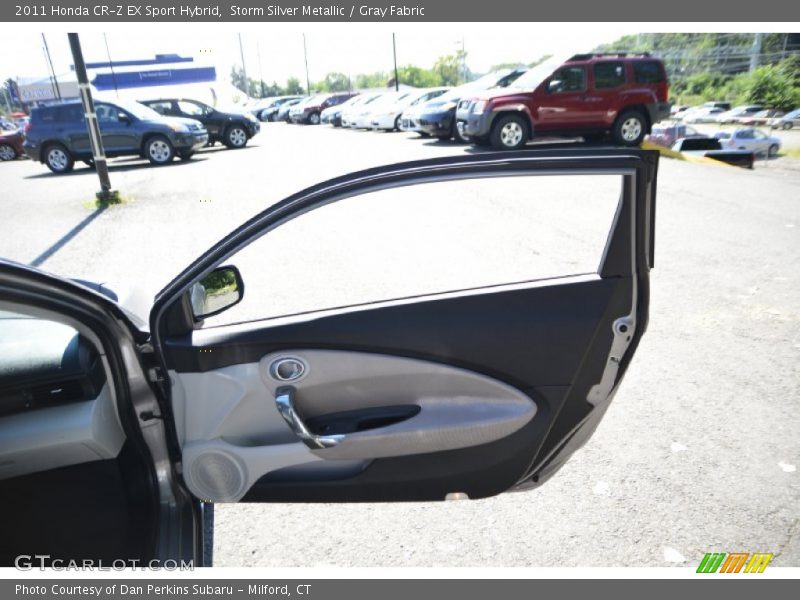 Storm Silver Metallic / Gray Fabric 2011 Honda CR-Z EX Sport Hybrid