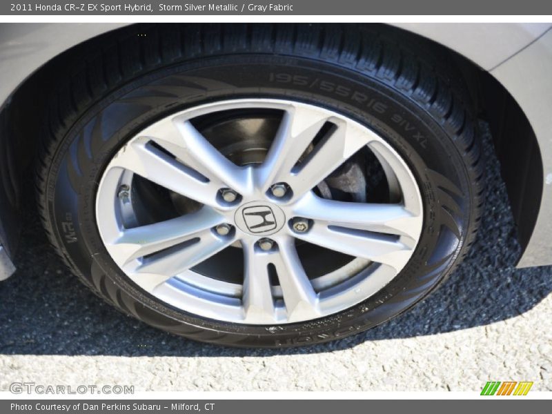 Storm Silver Metallic / Gray Fabric 2011 Honda CR-Z EX Sport Hybrid