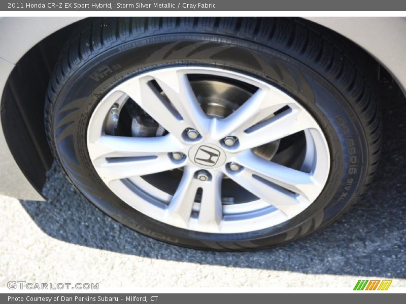 Storm Silver Metallic / Gray Fabric 2011 Honda CR-Z EX Sport Hybrid