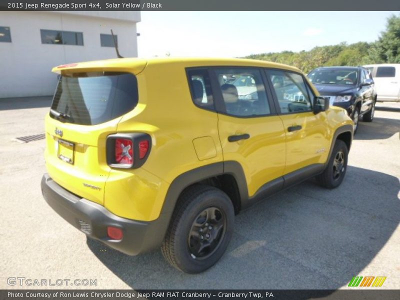 Solar Yellow / Black 2015 Jeep Renegade Sport 4x4