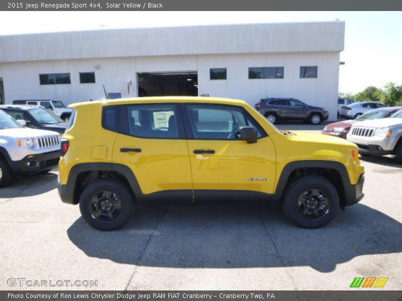 Solar Yellow / Black 2015 Jeep Renegade Sport 4x4