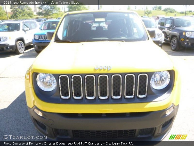 Solar Yellow / Black 2015 Jeep Renegade Sport 4x4