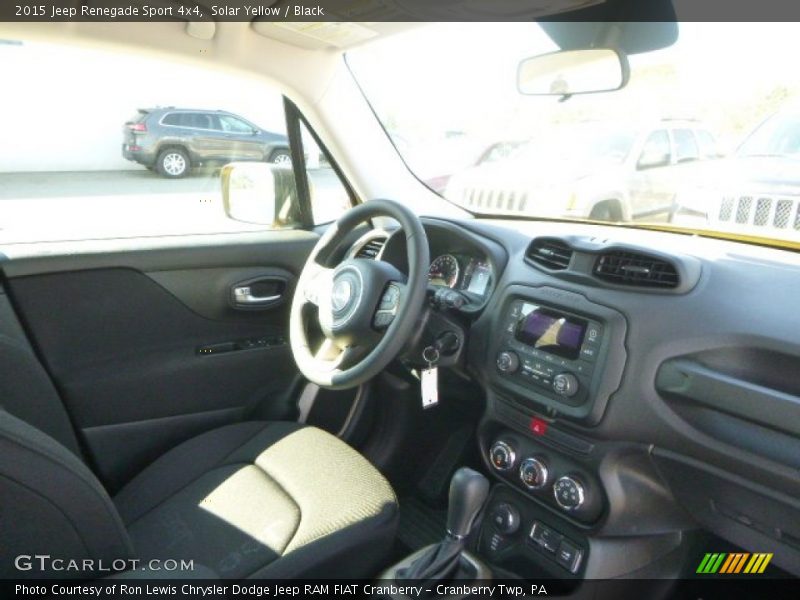 Solar Yellow / Black 2015 Jeep Renegade Sport 4x4