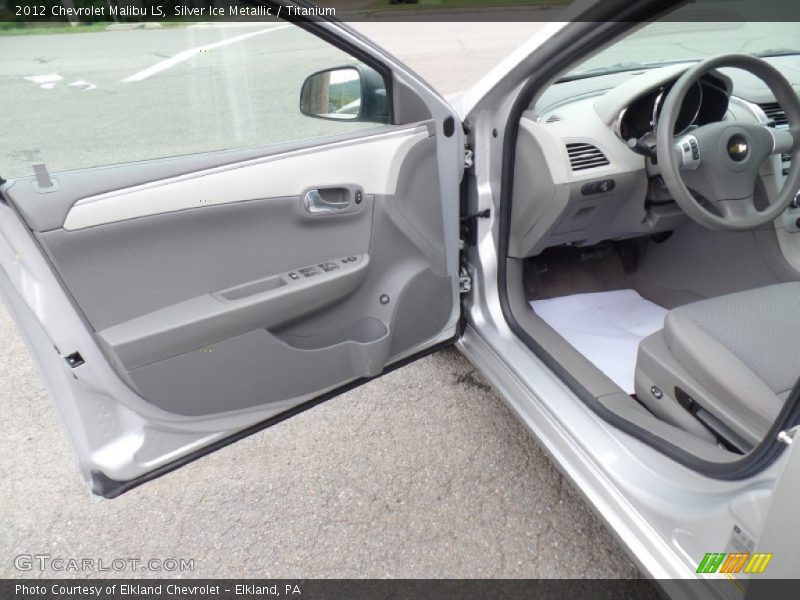 Silver Ice Metallic / Titanium 2012 Chevrolet Malibu LS