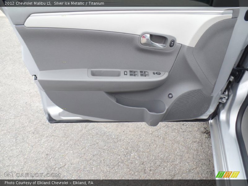 Silver Ice Metallic / Titanium 2012 Chevrolet Malibu LS