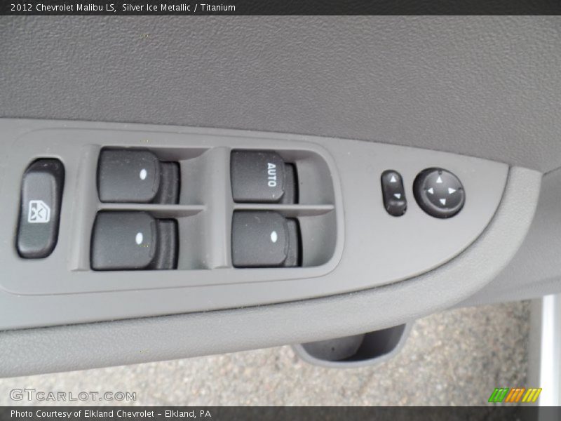 Silver Ice Metallic / Titanium 2012 Chevrolet Malibu LS