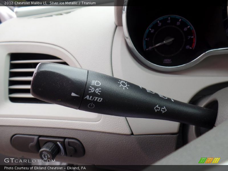 Silver Ice Metallic / Titanium 2012 Chevrolet Malibu LS