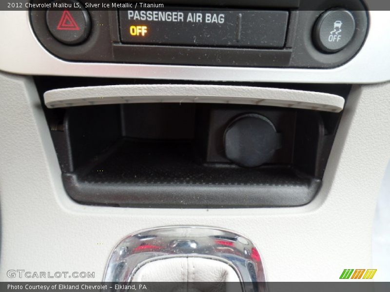 Silver Ice Metallic / Titanium 2012 Chevrolet Malibu LS