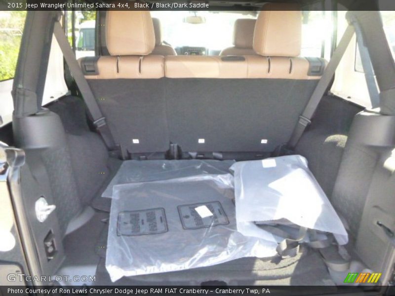Black / Black/Dark Saddle 2015 Jeep Wrangler Unlimited Sahara 4x4