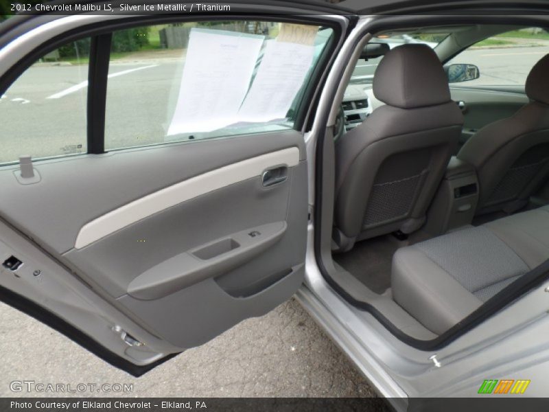 Silver Ice Metallic / Titanium 2012 Chevrolet Malibu LS