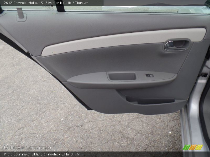 Silver Ice Metallic / Titanium 2012 Chevrolet Malibu LS