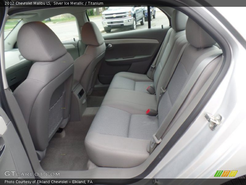 Silver Ice Metallic / Titanium 2012 Chevrolet Malibu LS