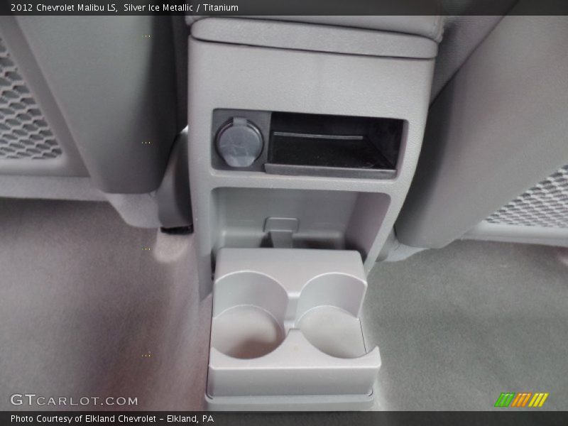 Silver Ice Metallic / Titanium 2012 Chevrolet Malibu LS