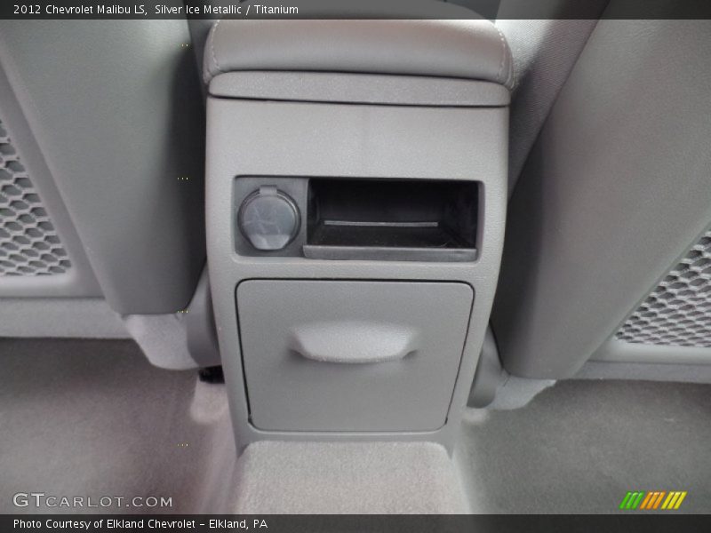 Silver Ice Metallic / Titanium 2012 Chevrolet Malibu LS
