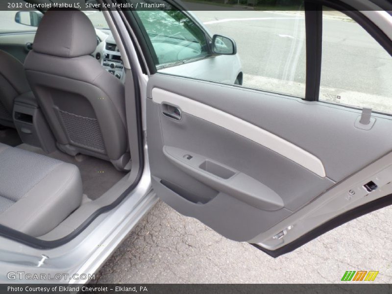 Silver Ice Metallic / Titanium 2012 Chevrolet Malibu LS