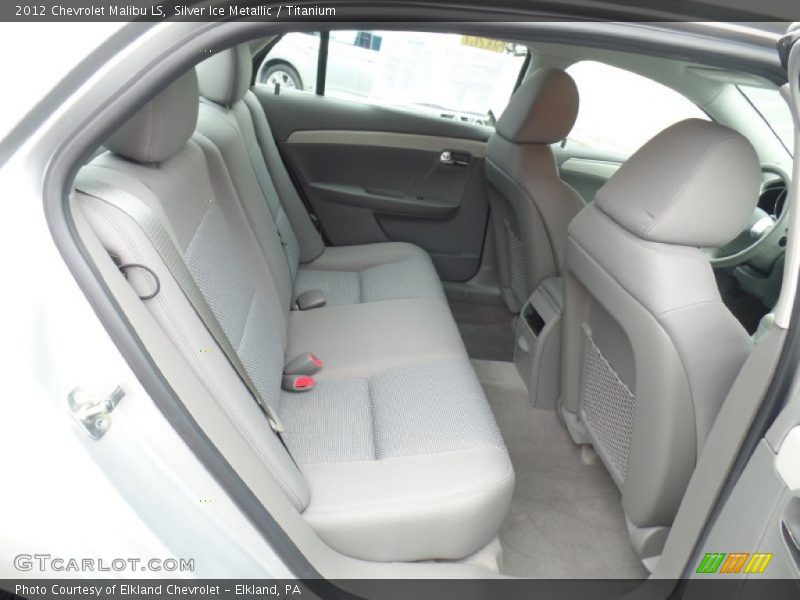 Silver Ice Metallic / Titanium 2012 Chevrolet Malibu LS