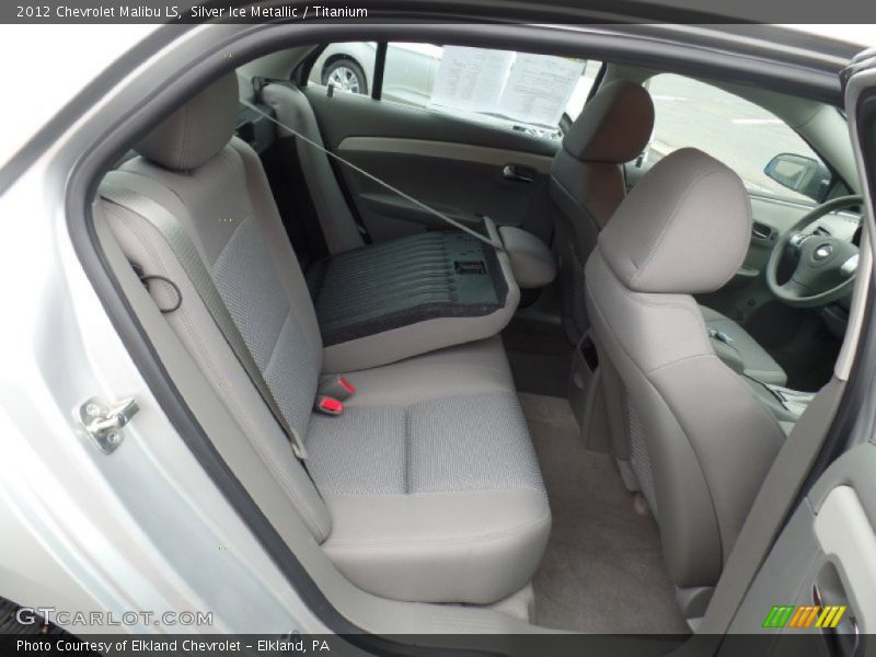 Silver Ice Metallic / Titanium 2012 Chevrolet Malibu LS