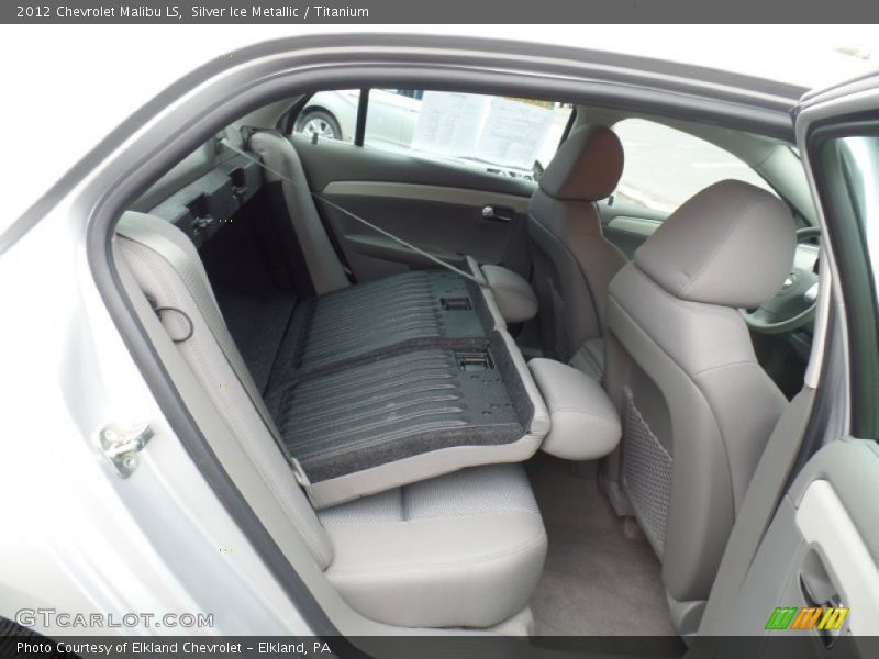 Silver Ice Metallic / Titanium 2012 Chevrolet Malibu LS