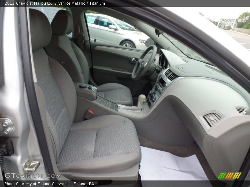 Silver Ice Metallic / Titanium 2012 Chevrolet Malibu LS