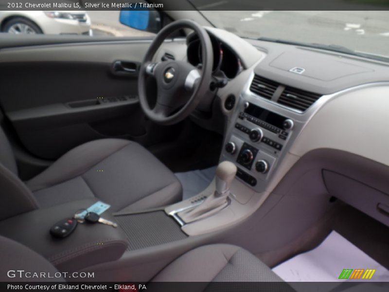 Silver Ice Metallic / Titanium 2012 Chevrolet Malibu LS