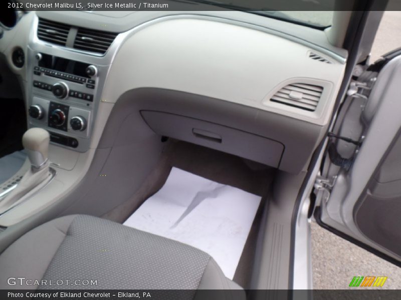 Silver Ice Metallic / Titanium 2012 Chevrolet Malibu LS