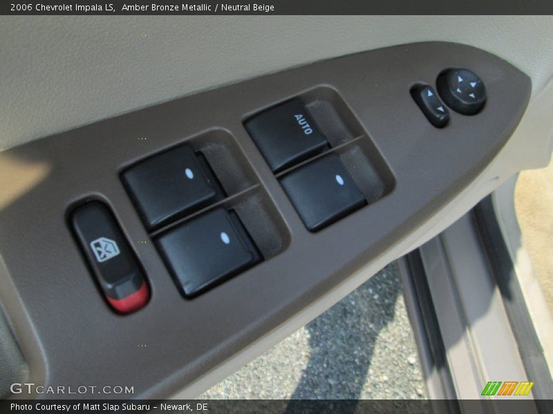 Amber Bronze Metallic / Neutral Beige 2006 Chevrolet Impala LS