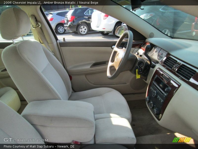 Amber Bronze Metallic / Neutral Beige 2006 Chevrolet Impala LS