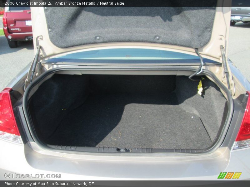 Amber Bronze Metallic / Neutral Beige 2006 Chevrolet Impala LS
