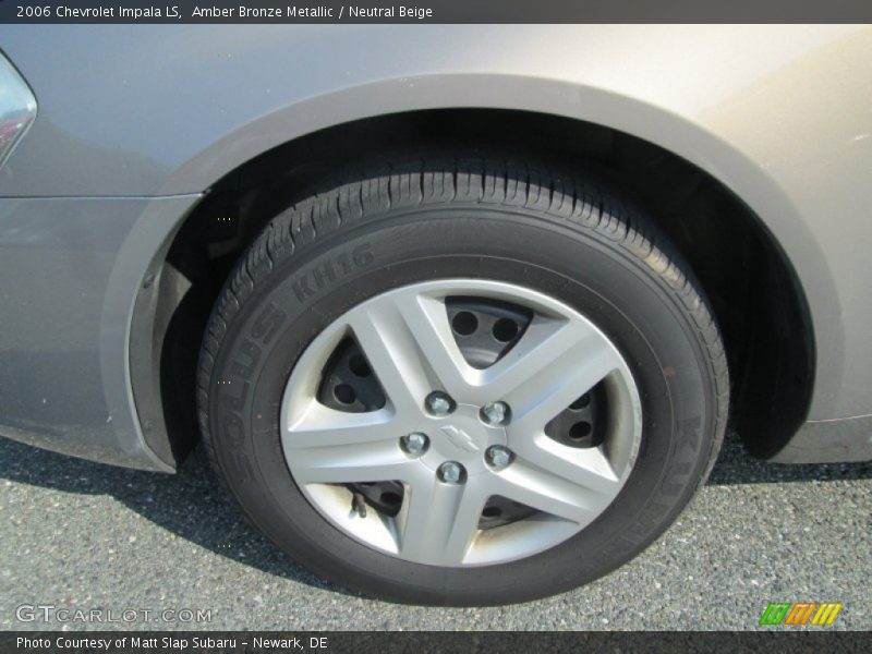 Amber Bronze Metallic / Neutral Beige 2006 Chevrolet Impala LS