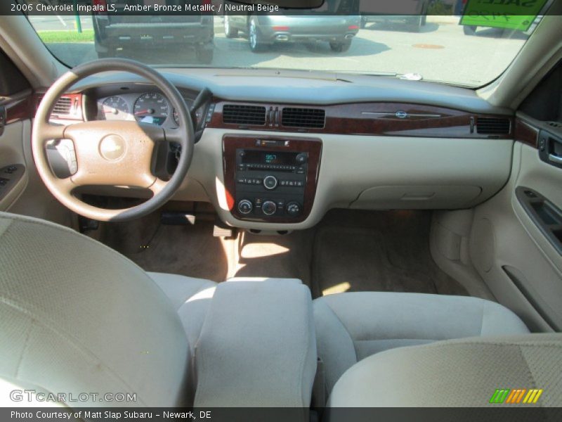 Amber Bronze Metallic / Neutral Beige 2006 Chevrolet Impala LS