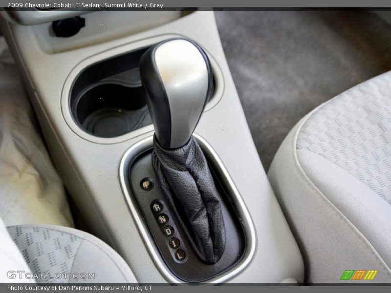 Summit White / Gray 2009 Chevrolet Cobalt LT Sedan