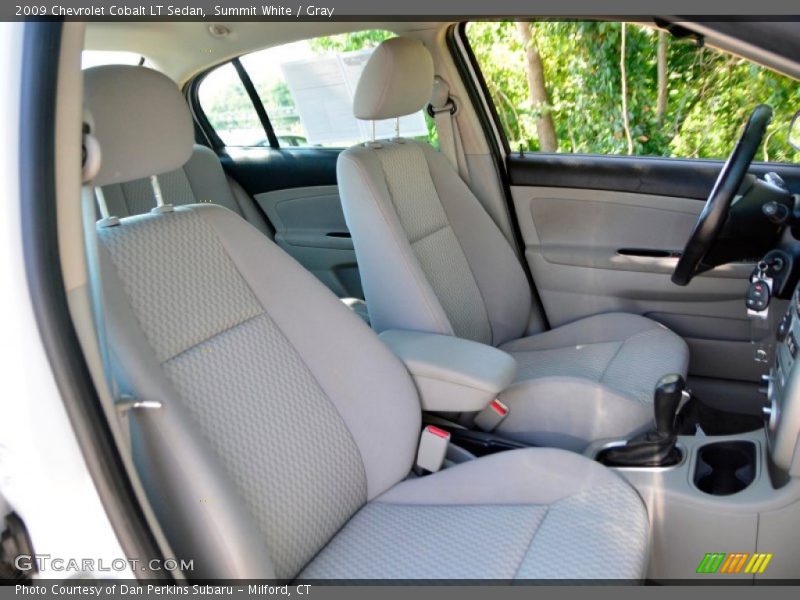 Summit White / Gray 2009 Chevrolet Cobalt LT Sedan